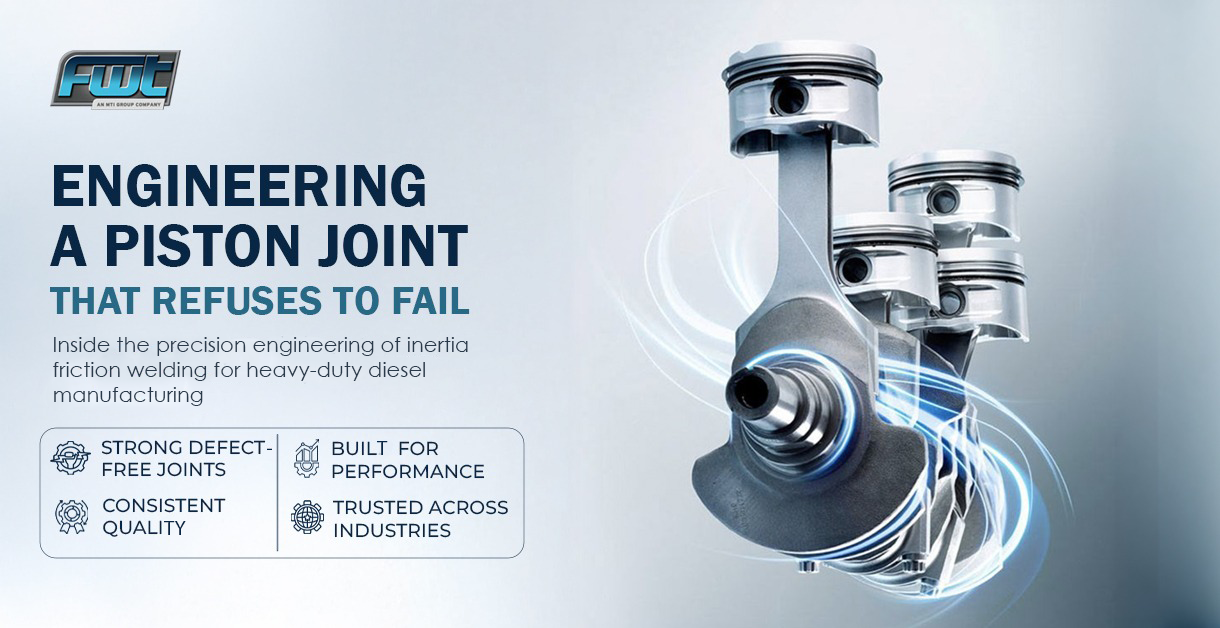 Friction Welding Diesel Pistons: How Engineers Build a Joint that Refuses to Fail